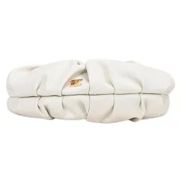 Kazo White Medium Handbag image 4