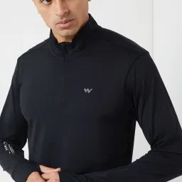 Wildcraft Black Regular Fit T-Shirt image 4