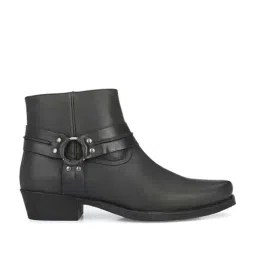 Delize Men's Black Casual Boots-image-93