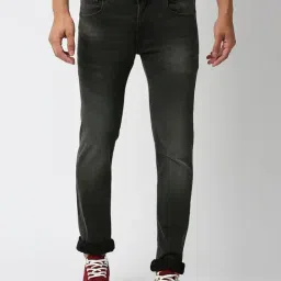 Pepe Jeans Black Cotton Slim Fit Jeans-image-61