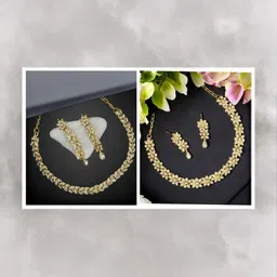 Women Click Set Of 2 Stone-Studded Jewellery Set-picture-47