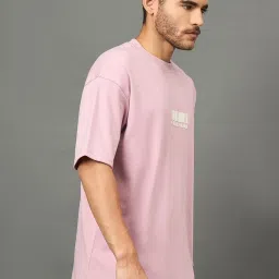 Club York Pink Regular Fit Printed T-Shirt image 4