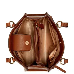 Guess Cognac MAZIKEEN Satchel image 4