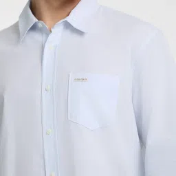 Guess Jeans Azure Laguna & White Regular Fit Shirt image 4