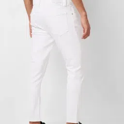 Spykar White Slim Fit Jeans image 2