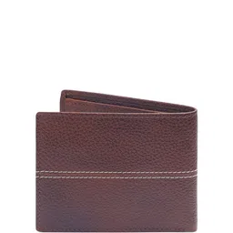 HIROSHI Men Leather Two Fold Wallet image 3