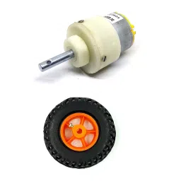 Invento 6V - 12V 5 Kg-cm 200 rpm DC Metal Geared Motor-picture-26