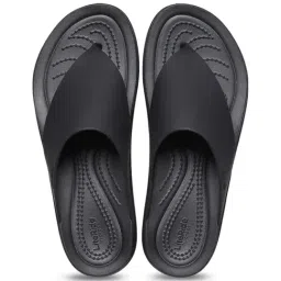 Crocs Women's Brooklyn Black Flip Flops-picture-30