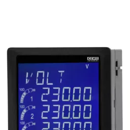 Secure DPM V200 Dc Voltmeter Accuracy : 0.2 Single Phase LCD Energy Meter image 3