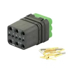 SOURIAU-SUNBANK / EATON RECTANGULAR MODULE, RCPT, 11POS, 3ROW, 8MQ2M9901SA-picture-30
