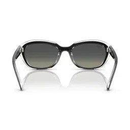 Ray-Ban Grey Gradient Irregular Sunglasses for Women image 4