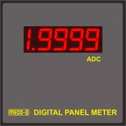 Meco-G 0 - 5A DC Input 4.5 Digit Digital Panel Ammeter R-4500 - 72x144 mm-picture-16
