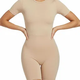 FiveFlag High-Rise Tummy & Thigh Shapewear image 3