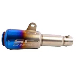 RA Accessories Black SC Project Long Silencer Exhaust for Ducati Streetfighter image 2