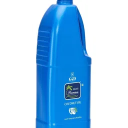 GKD Premium 100% Natural & Healthy Pure Coconut Hair Oil - 1 L image 3