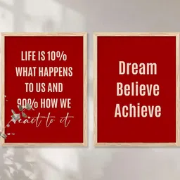 WALLLANE Brown Wood Wall Art-picture-28