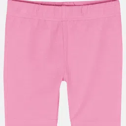 Kiddopanti Pack Of 3 Solid Cycling Shorts - Baby Pink-picture-22