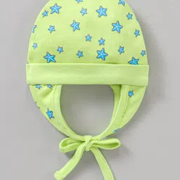 Babyhug 100% Cotton Cap Green - Diameter 16 cm image 2