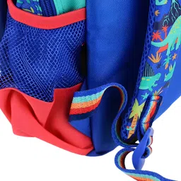 Schoolish Kids BackpackMiniature Bags for Kids, Bags for Pre-schoolers, Small Bags for School, Picnic, Travelling Bag for Toddlers - Pack of 1 - Green- 14 Inch image 2