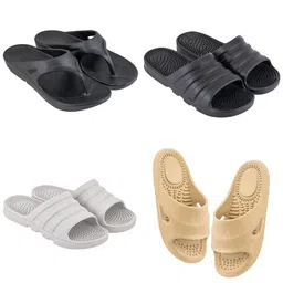 Feel alive Men Pack Of 4 Lightweight Thong Flip-Flops-picture-22