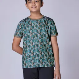 UMILDO Boys Printed T-shirt with Shorts image 1