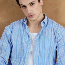dennison Stripes Oversized Casual Shirt-picture-11