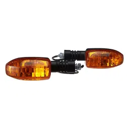 Uno Minda TD-5051 Universal Amber Lens Blinker Lamp Assembly for Bajaj Platina LH/RH-picture-26
