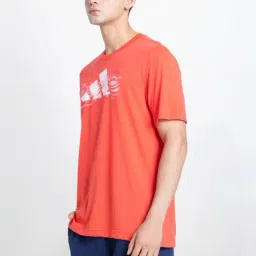 Adidas Red M TNS LOGO G T T-Shirt image 3