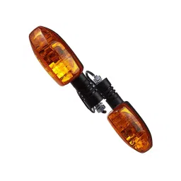 Uno Minda TD-5051 Universal Amber Lens Blinker Lamp Assembly for Bajaj Platina LH/RH image 3
