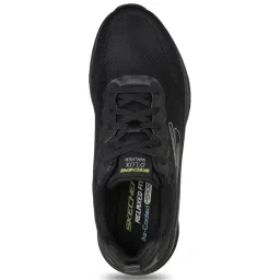 Skechers Men's D'LUX WALKER - SCRAMBLER Black Casual Sneakers image 4