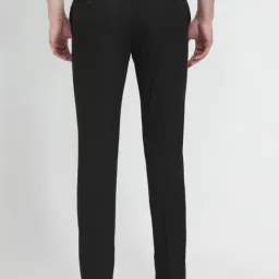 Arrow Black Regular Fit Trousers image 2