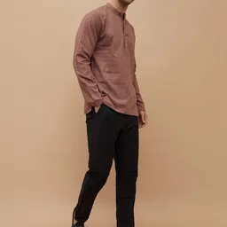 Melange by Lifestyle Men Mid Rise Trousers-picture-41