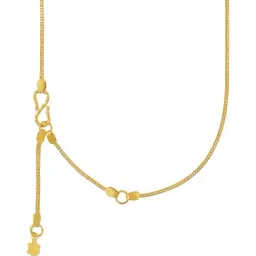Malabar Gold and Diamonds 22k (916) Yellow Gold Chain for Girls-picture-25