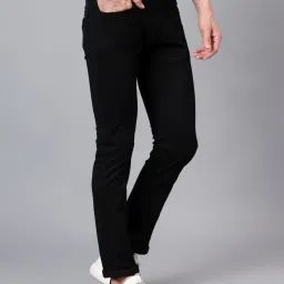 Cantabil Black Regular Fit Jeans image 4