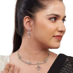 Women Click Stones Studded Jewellery Set-picture-40