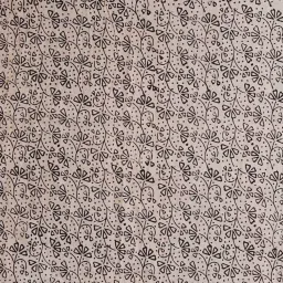 Unnati Silks Blue Cotton Printed Saree With Unstitched Blouse image 4