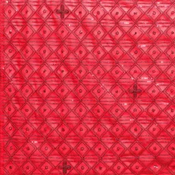 HERE&NOW Pink Checked Sequinned Saree image 5