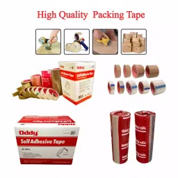 Oddy 48 mm x 100 m length Brown Self Adhesive Packing Tape, PT50-48100B (Pack of 72 Pcs) image 2