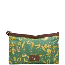 Caprese Hazel Olive Canvas Printed Sling Handbag-image-11