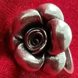 Arte Jewels 925 Sterling Silver Silver Rose Ring For Women-picture-46