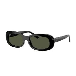 Ray-Ban Green UV Protection Oval Sunglasses for Women-picture-33