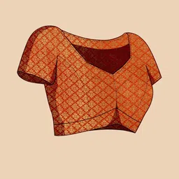 NIWAA Ethnic Motifs Woven Design Zari Patola Saree image 5