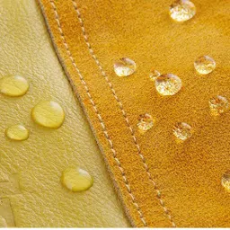 AS ONE Low Temperature Resistant Waterproof Hand Gloves Leather, Insulated Fleece Yellow Size S, CRYOLITE 8 image 2