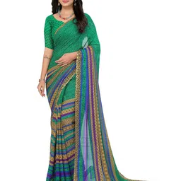 Moda Rapido Geometric Printed Saree-image-14