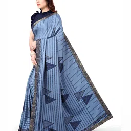 MADHUR MILAN Printed Pure Georgette Saree image 2