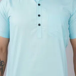 Threaded Men Kurta image 4