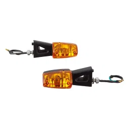 Uno Minda TD-5026A Amber Lens Blinker Lamp Assembly for Bajaj Caliber 115 Rear-image-35