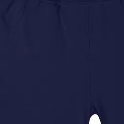 Kiddopanti Solid Shorts - Navy Blue image 4