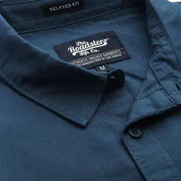 The Roadster Life Co. Relaxed Fit Drop-Shoulder Sleeves Pure Cotton Shirt image 2