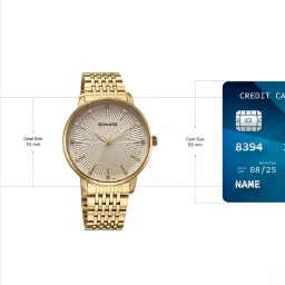 Sonata 77156YM01 Wedding 2.0 Analog Watch for Men image 4